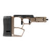Der MDT Skeleton Rifle Stock bietet eine verstellbare Länge des Schaftes und eine anpassbare Wangenauflage für optimalen Komfort und Leistung beim Schießen.